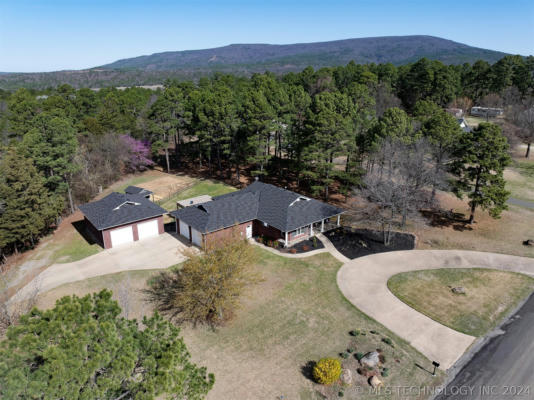 24874 WOLF MOUNTAIN RD, WISTER, OK 74966 - Image 1