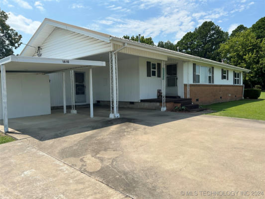 1610 E OLD MILITARY RD, STIGLER, OK 74462 - Image 1